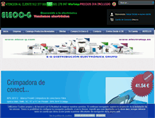 Tablet Screenshot of eleco-g.com